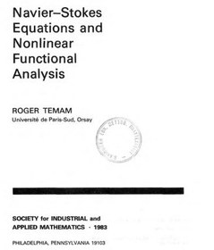 Navier Stokes Equations Nonlinear Functional