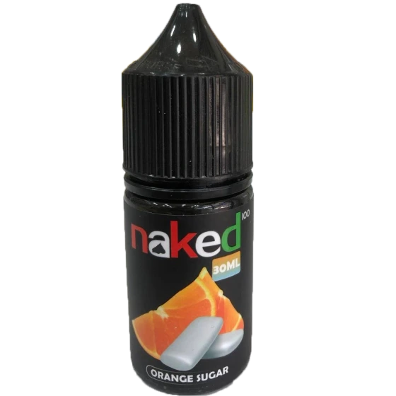 خرید و قیمت سالت آدامس پرتقالی نیکد naked orange sugar 30ml ترب