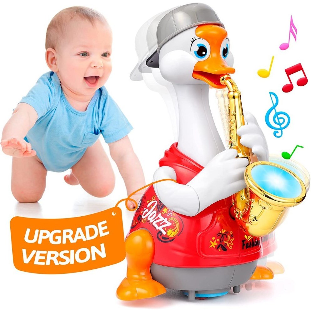 خرید و قیمت اسباب بازی غاز ساکسیفون زن موزیکال هولی تویز مدل 6111 Hola Toys Baby Toys Saxophone
