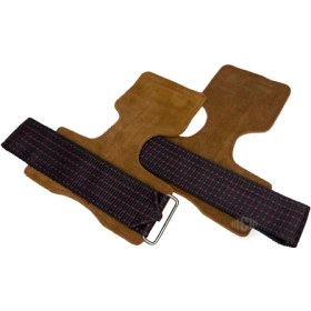 تصویر کف بند بدنسازی چرمی 