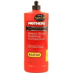 تصویر پولیش زبر حرفه ای خودرو مادرز مدل 81232 با حجم 946 میلی لیتر Mothers 81232 Car Pro Rough Polish 946mL