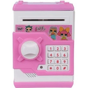 تصویر قلک فلزی رمزدار LOL 