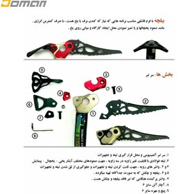 تصویر تبر یخ نوردی آی سی تی ICT ایران مدل آیس شارک ICE SHARK 