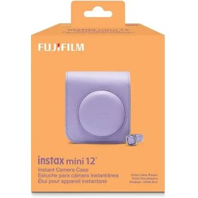 تصویر کیف چرمی دوربین فوجی فیلم FUJIFILM Camera Case for Instax Mini 12 Purple 