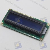 تصویر LCD کاراکتری 16*2 بک لایت آبی (LCD HBC1602-BTM) 