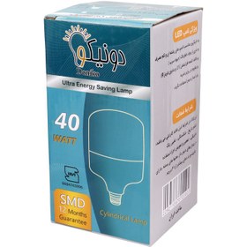 تصویر لامپ LED استوانه ای 40 وات دونیکو Cylindrical LED lamp 40 watt Donico