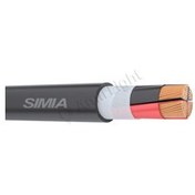 تصویر کابل برق آلومینیومی 3 در 120 بعلاوه 70 عایق پلی اتیلن سیمیا Aluminum cable 3*120+70 XLPE insulation Simia