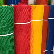 تصویر توری مرغی پلاستیکی عرض ۱۲۰ 