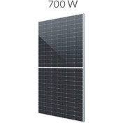 تصویر پنل خورشیدی ۷۰۰ وات مونو کریستال دو طرفه AE SOLAR 