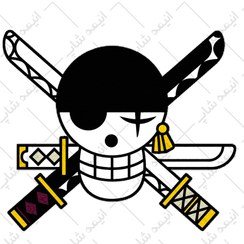 تصویر راگ تافتینگ انیمه طرح وانپیس 