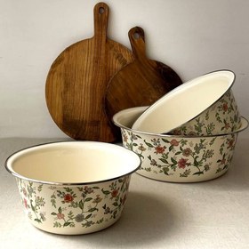 تصویر لگن سه تیکه گلبهار 