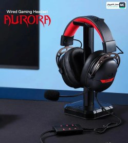 تصویر هدست گیمینگ ردراگون H376 AURORA WIRED BLACK H376 AURORA WIRED BLACK