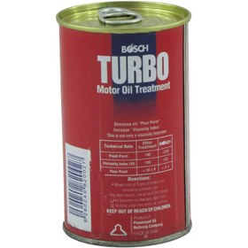 تصویر مکمل روغن موتور خودرو بوش مدل TURBO حجم ۳۰۰ میلی لیتر 