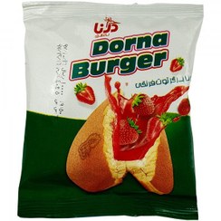 تصویر پن‌کیک با مغزی کرم توت فرنگی درنا 40 گرم - 24 عدد (قیمت هر عدد 13,200 ت) 