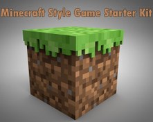 تصویر پکیج Minecraft Style Game Starter Kit 