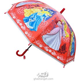 تصویر چتر طرح دیزنی قرمز 