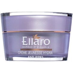 تصویر كرم آبرسان ضدچروك و محافظ طراوت پوست یوس هیدرا 50 میلی لیتر الارو Ellaro Anti Wrinkle Youth Preserving Hydra Cream 50ml