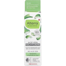 تصویر مراقبت از صورت فروشگاه روسمن ( ROSSMANN ) کرم شب Alterra انگور و چای سفید بر پایه آب 50 میلی لیتر – کدمحصول 326733 