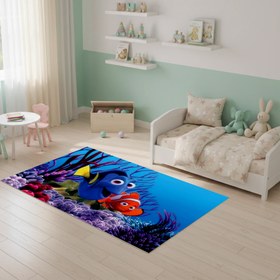 تصویر فرشینه اتاق کودک طرح KR-93 