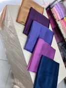 تصویر روبالشتی زرشکی ساتن چینی معمولی مدل پاکتی سایز 50.70 