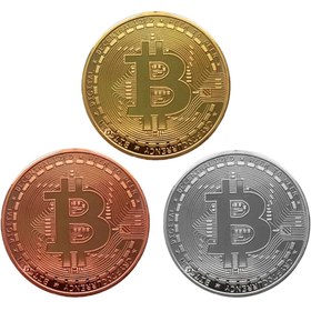 تصویر سکه یادبود بیت کوین bitcoin 