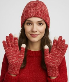 تصویر دستكش بافت زنانه تارتن كد 600014102 