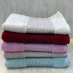 تصویر حوله دست و صورت 