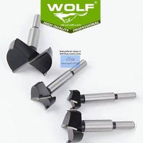 تصویر مته گازور سایز 16 برند ولف WOLF HINGE WOODWORKING HOLEDRILLING DRILL BIT