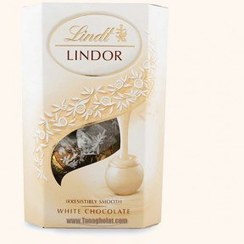 تصویر شکلات سفید لینت مدل لیندور 200 گرم LINDT LINDOR WHITE BALLS 200G