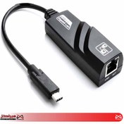 تصویر مبدل USB-C به Ethernet پی نت مدل AY25 