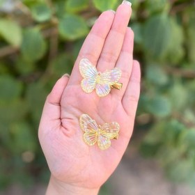 تصویر گیره مو پروانه 