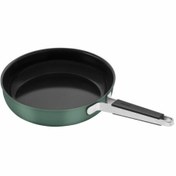 تصویر تابه استیل سه لایه زولینگ ۲۴ سانت با پوشش سرامیک مدل پیور رنگ سبز ZWILLING Pure Ceramic Frying Pan, Green 