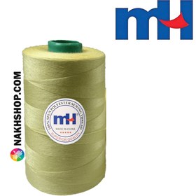 تصویر نخ پلی استر 40/2 MH زرد-کد 428 