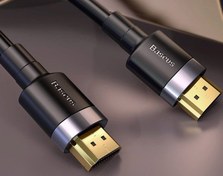 تصویر کابل HDMI برند بیسوس مدل CADKLF-E01 طول 1 متر Baseus Cafule Series CADKLF-E01 HDMI V2.0 4K 1m