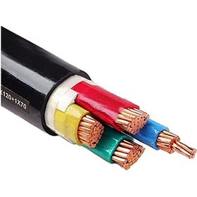 تصویر کابل برق مفتولی NYY (نصب ثابت، خشک، زمینی ) 5 در 6 سیمیا Solid Cable NYY (Fixed installation,Ground,Dry) 5*6 Simia