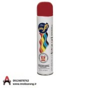 تصویر اسپری قرمز روشن گل پخش 