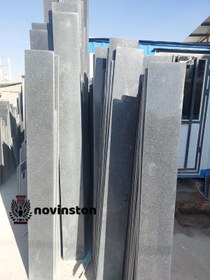 تصویر سنگ گرانیت مشکی نطنز سوپر عرض 20cm، طول 120cتا 160cm، ضخامت 2cm