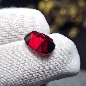 تصویر نگین سنگ گارنت رودولایت معدنی کد 36505 