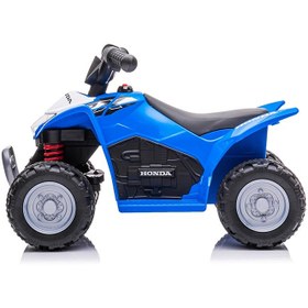 تصویر موتور شارژی کودک چهارچرخ چیپولینو مدل هوندا chipolino HONDA رنگ آبی کد 232BL 