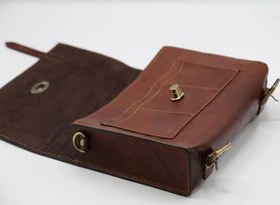 تصویر کیف دوشی چرم پیتا 