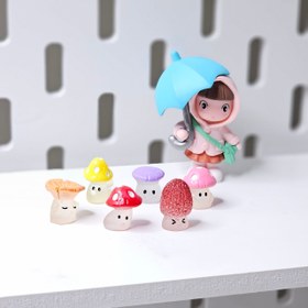 تصویر شب نما طرح قارچ 