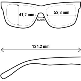 Adults Hiking Sunglasses - MH140 - Polarising Category 3