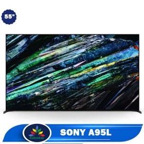 تصویر Sony - تلویزیون گوگل هوشمند OLED 4K UHD کلاس 55 اینچی BRAVIA XR A95L Sony - 55" class BRAVIA XR A95L OLED 4K UHD Smart Google TV