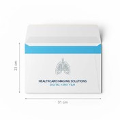 تصویر پاکت رادیولوژی سایز 23×31 پشت طوسی | ایندربرد 