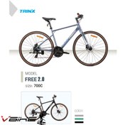 تصویر دوچرخه ترینکس سایز 28 مدل free 2.0 