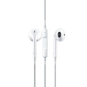 تصویر هندزفری با سیم اپل مدل EarPods کانکتور لایتنینگ اصل iPhone EarPods Wired Handsfree Lightning Connector