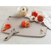 تصویر تخته برش مجموعه لایه برداری پلاستیک 37X26 سانتی متر بژ تیره انگلیش هوم English Home 