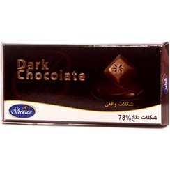 تصویر شکلات تلخ 78 درصد تخته ای شونیز 100 گرم 