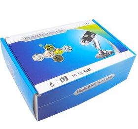 تصویر میکروسکوپ دیجیتال USB مدل MA-1600X با قدرت ۱۶۰۰X 