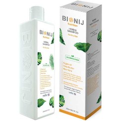 تصویر شامپو بیونیج مدل Nutrition مناسب موهای خشک Bionij Nutrition Herbal Shampoo For Dry Hair